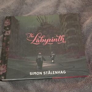 The Labyrinth by Simon Stålenhag - Black and Red Hardcover